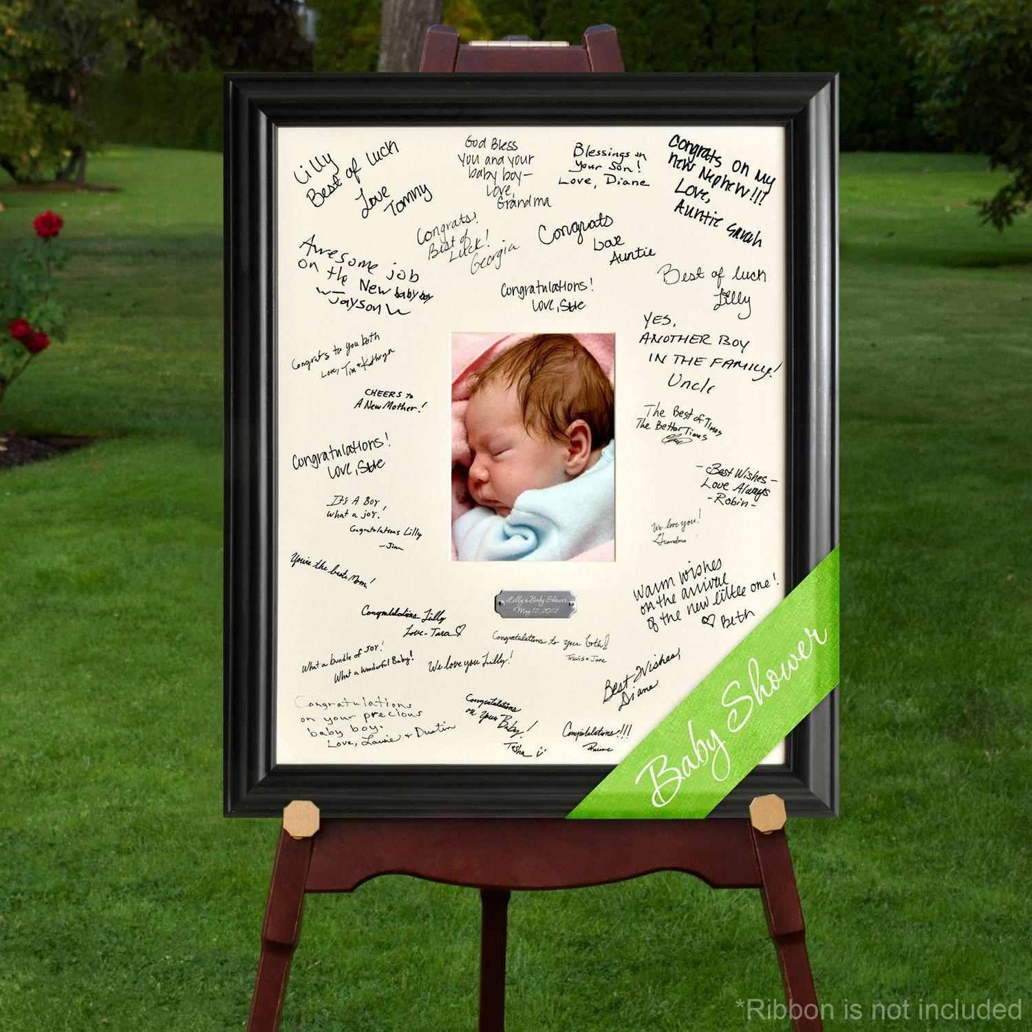 Baby Shower Signature Frame