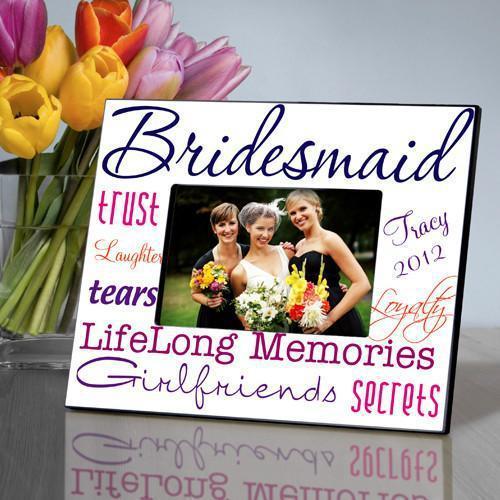 Bridesmaid Picture Frame