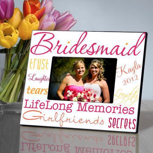 Bridesmaid Picture Frame