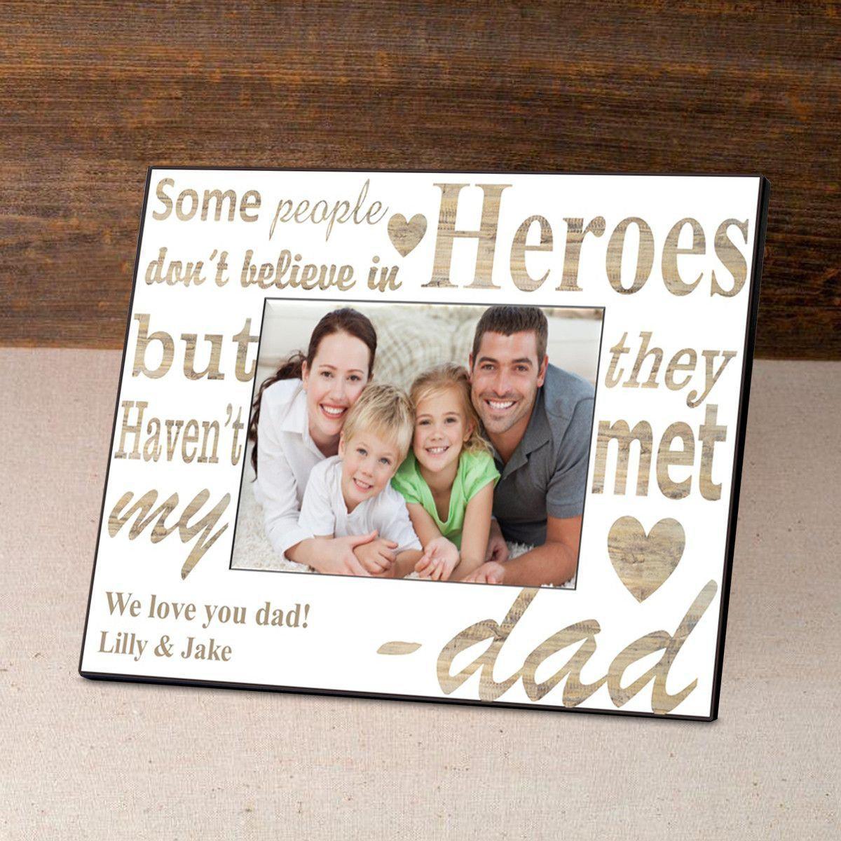 Father's Day Frame-My Hero