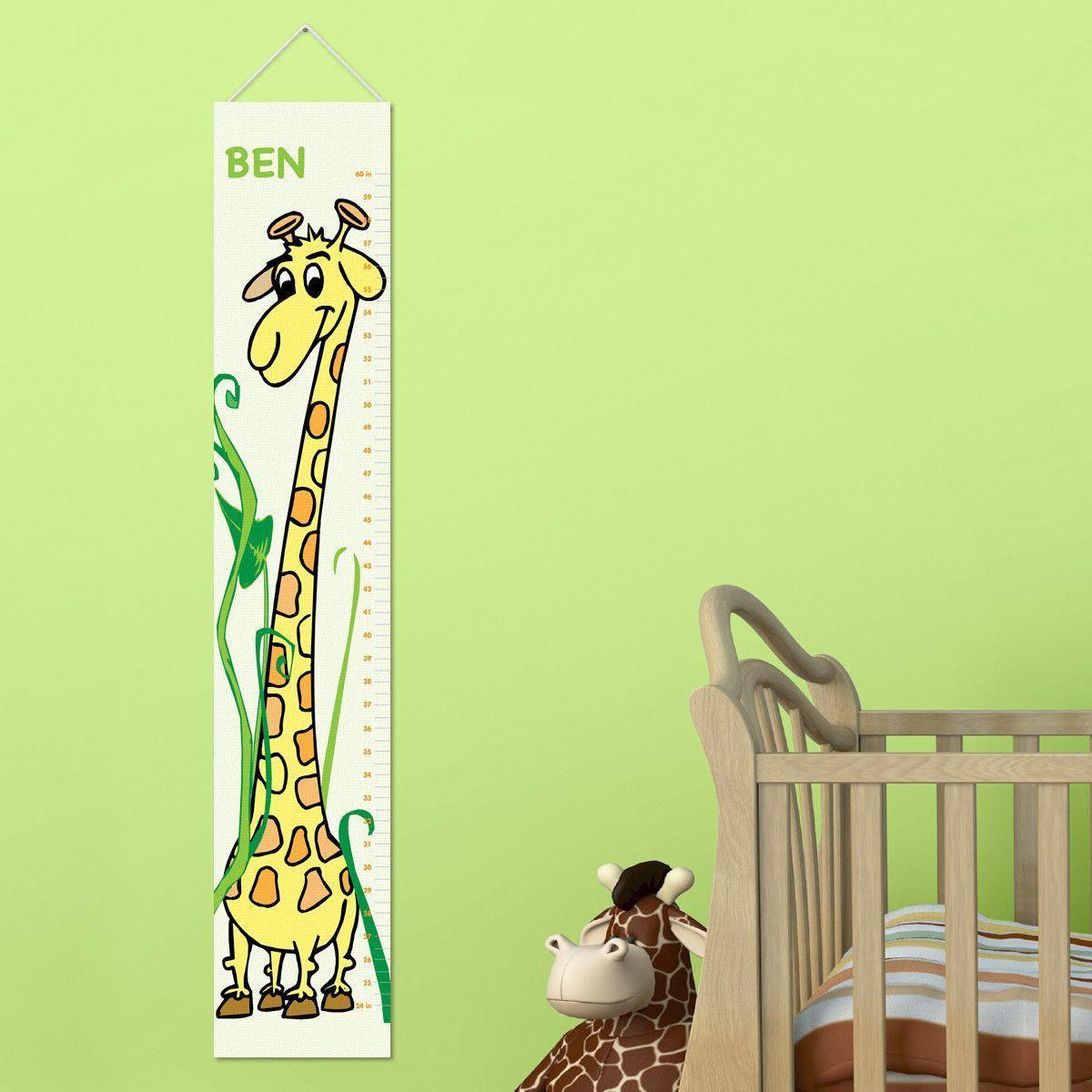 Giraffe Growth Chart for Boys - Giraffe Height Chart