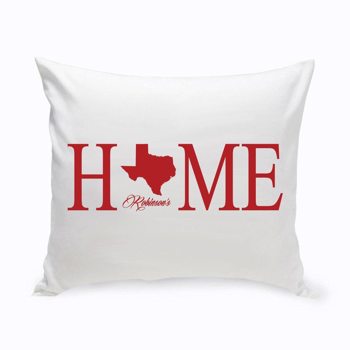 Home State Throw Pillow