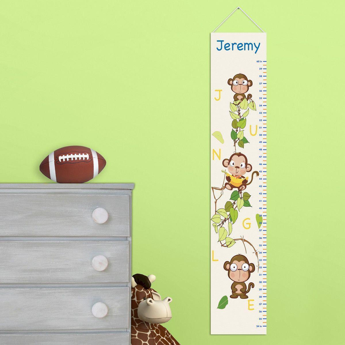 Monkey Growth Chart for Boys