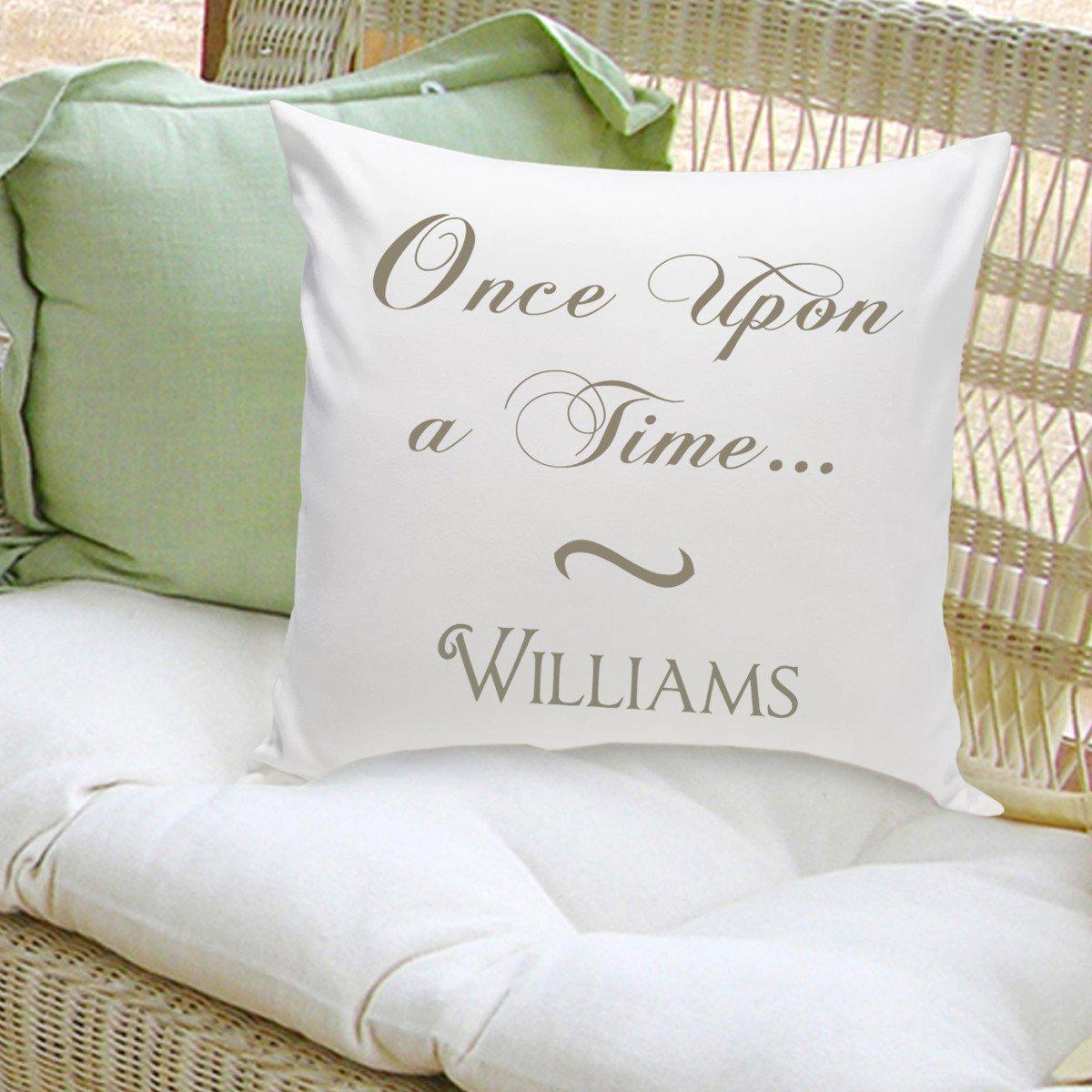 Once Upon A Time Couples Throw Pillow