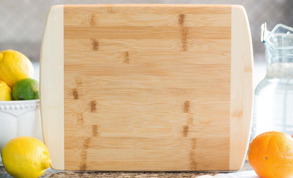 Personalized Bamboo Cutting Board 11x14 (Rounded Edge) 7 Designs