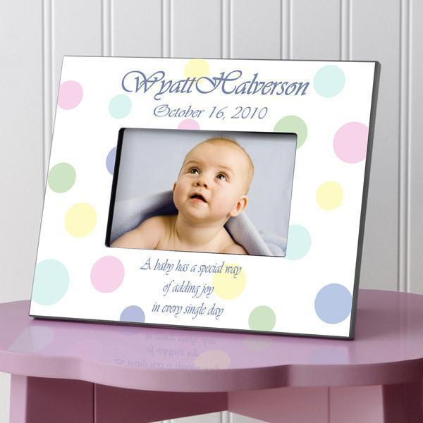 Personalized Children's Frames - Polka Dot