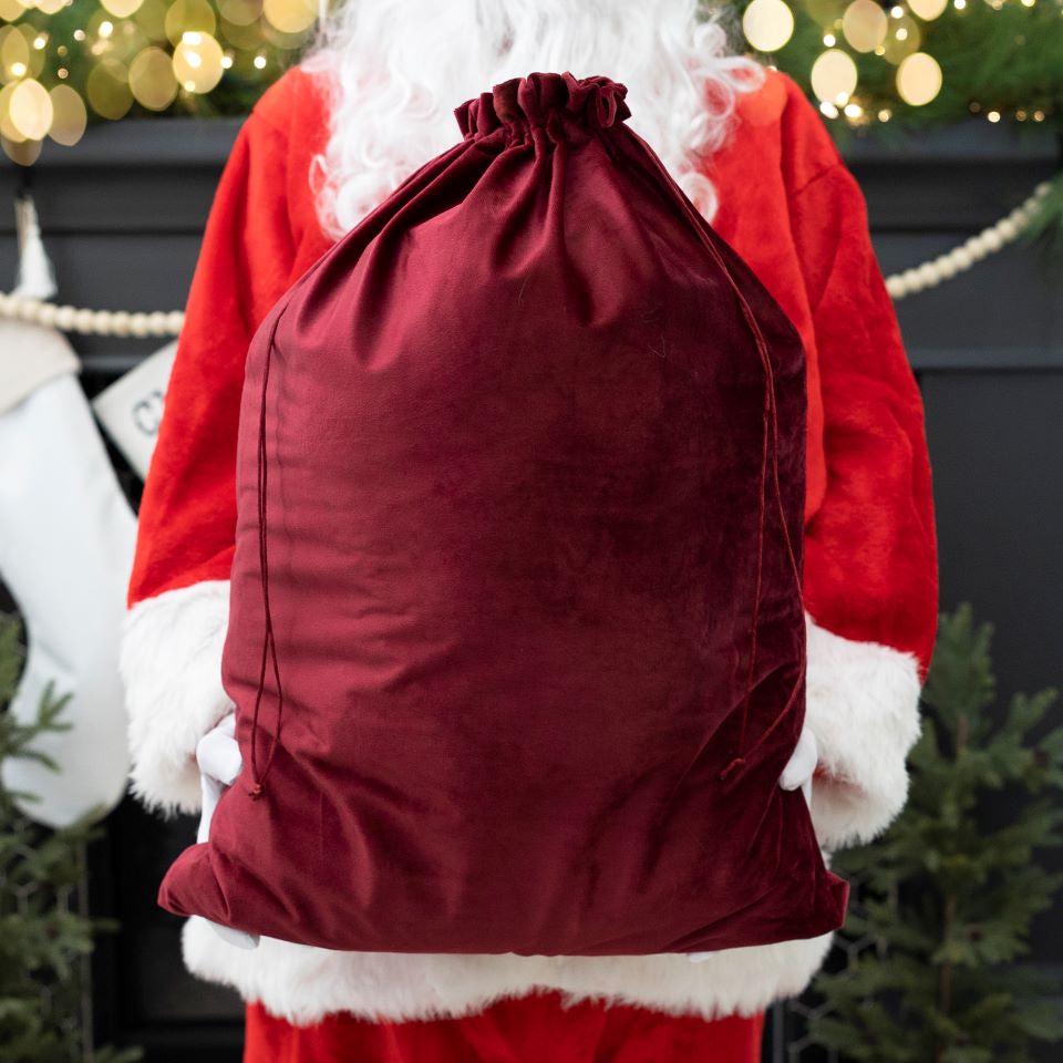 Personalized Christmas Santa Bags