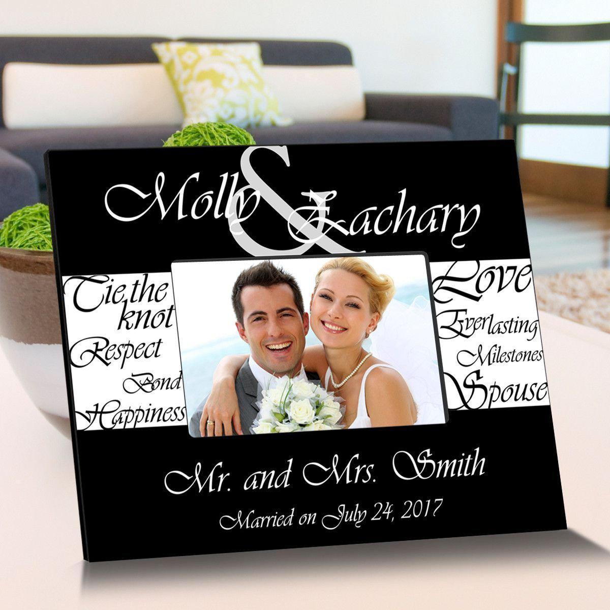 Personalized Everlasting Love Wooden Picture Frames