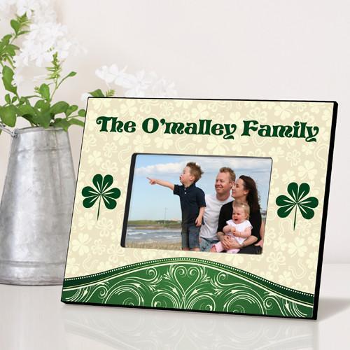 Personalized Irish Themed Picture Frame