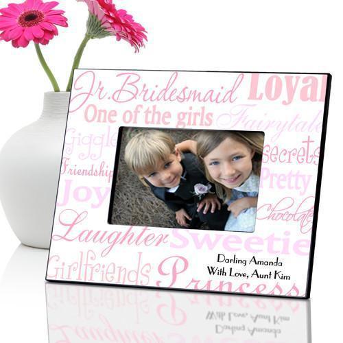 Personalized Junior Bridesmaid Picture Frame