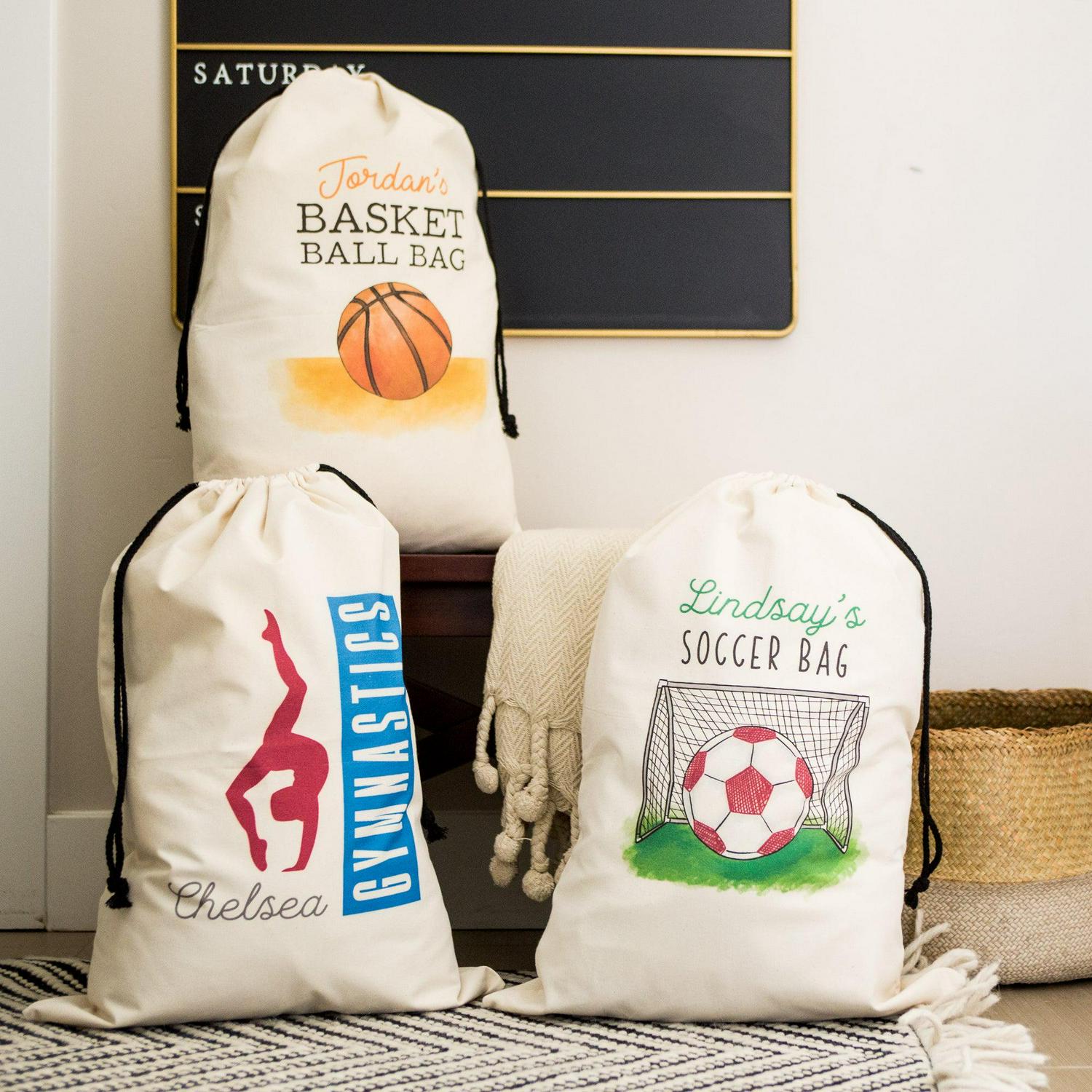 Personalized Kids Jumbo Sports Bags