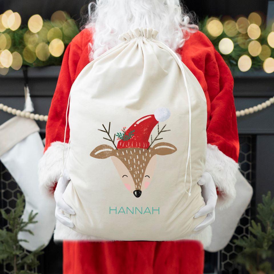 Personalized Kids' Santa Bags