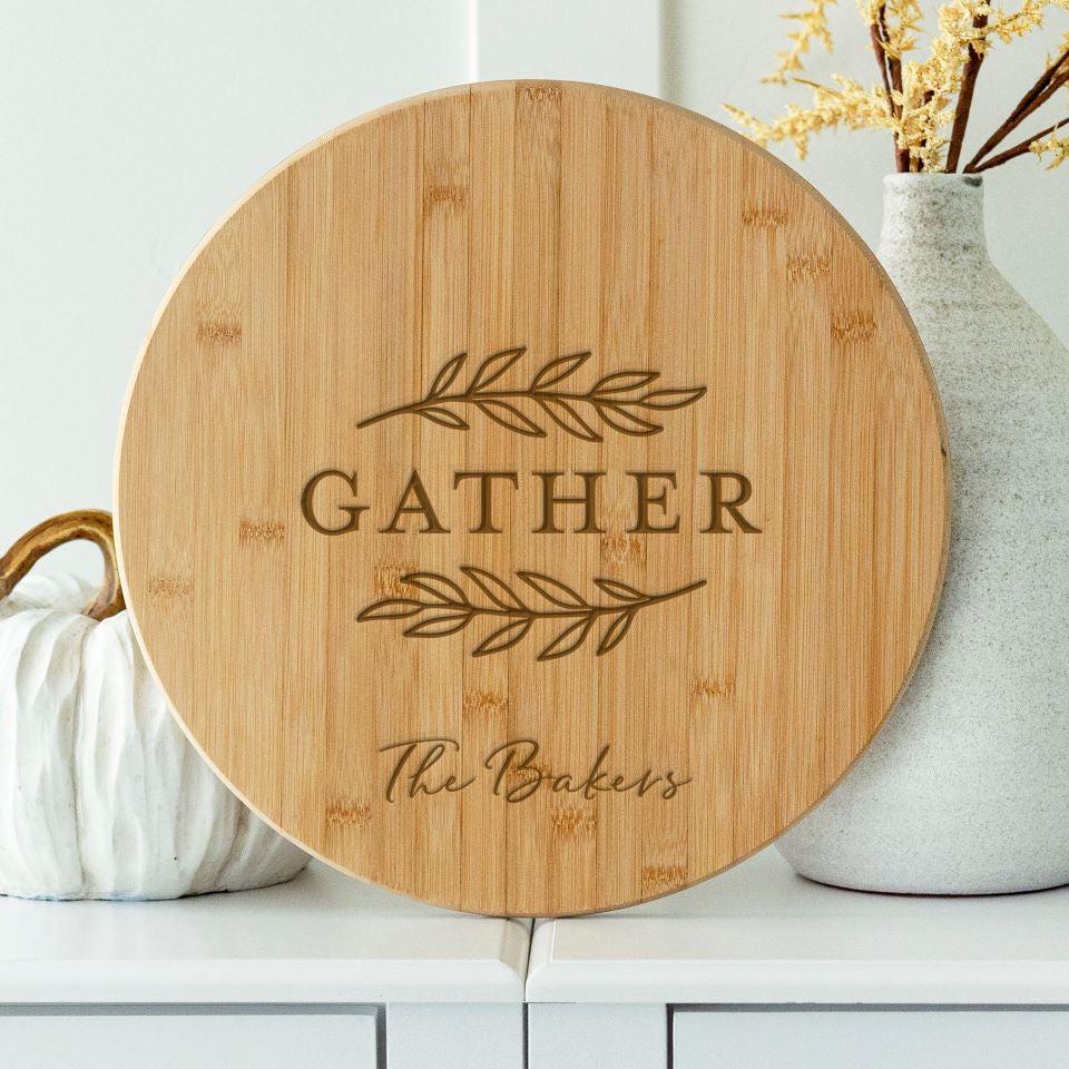 Personalized Lazy Susan - Thanksgiving designs