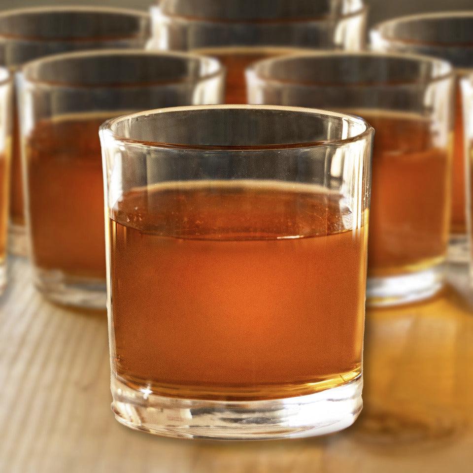 Personalized Lowball Whiskey Glasses - Old Fashioned Glass Set - Set of 4