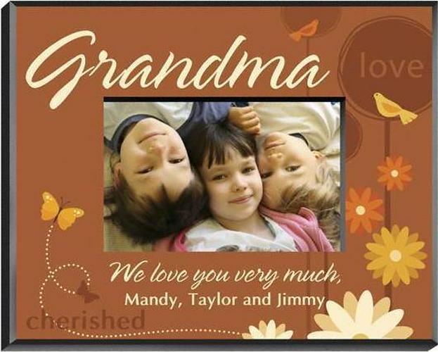 Personalized Springtime Celebration Frame - Grandma
