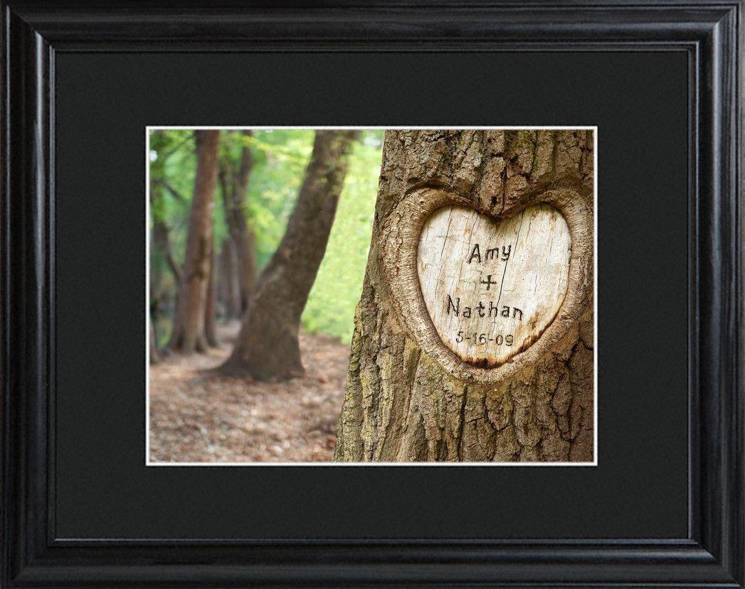 Personalized Tree of Love Wall Art - Framed