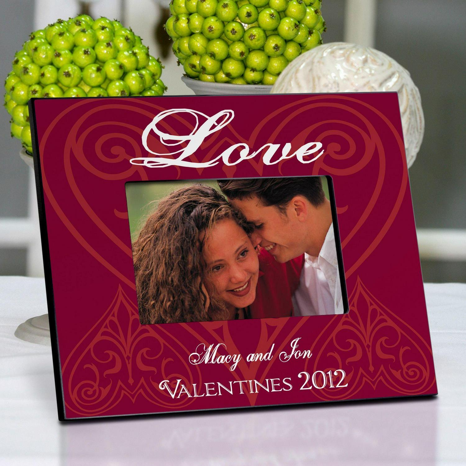 Personalized Valentine's Day Date Frame