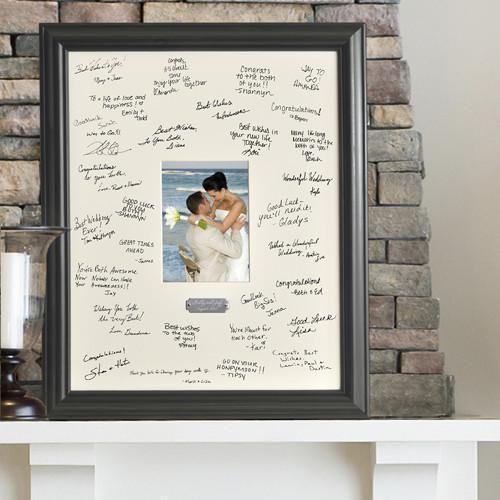 Personalized Wedding Signature Frame