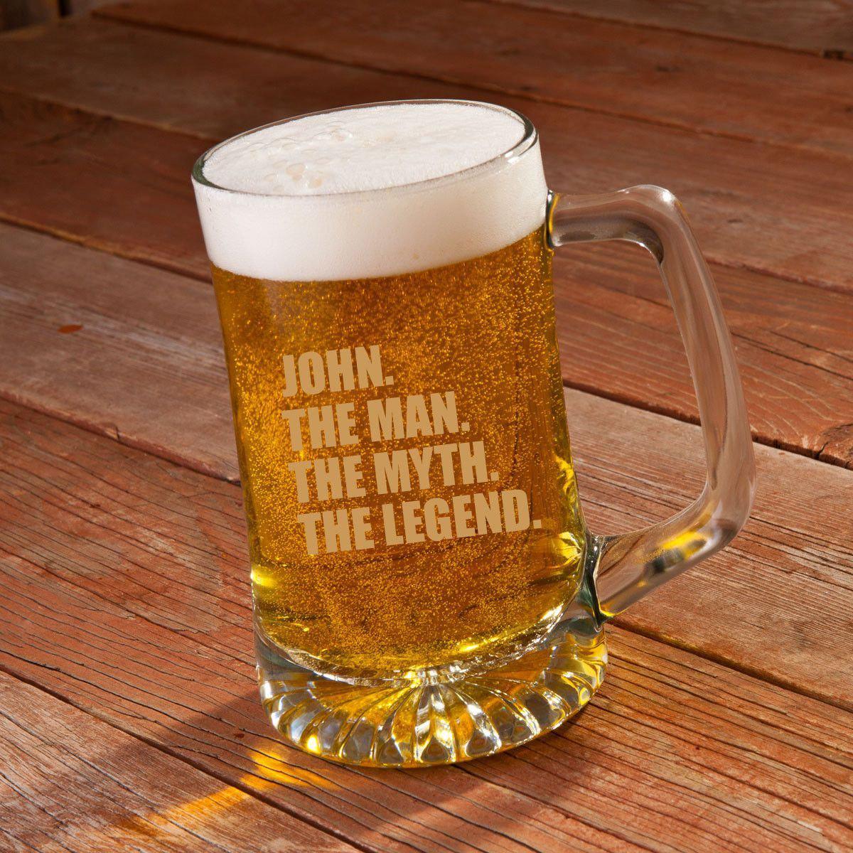 The Man. The Myth. The Legend. 25 oz. Sports Mug