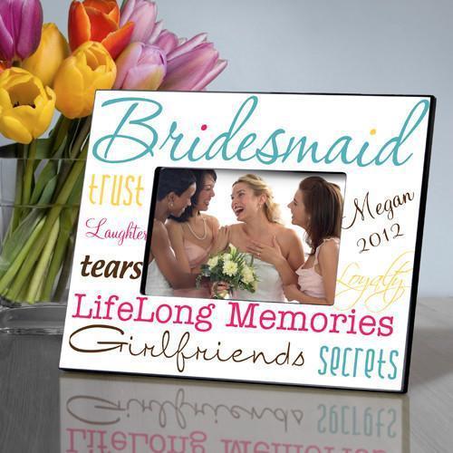 Bridesmaid Picture Frame