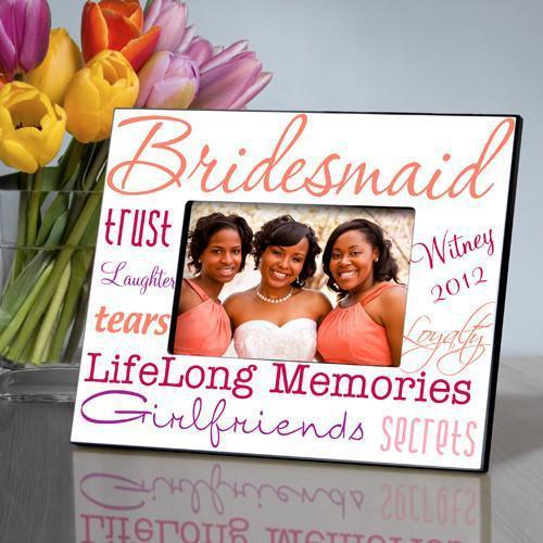 Bridesmaid Picture Frame