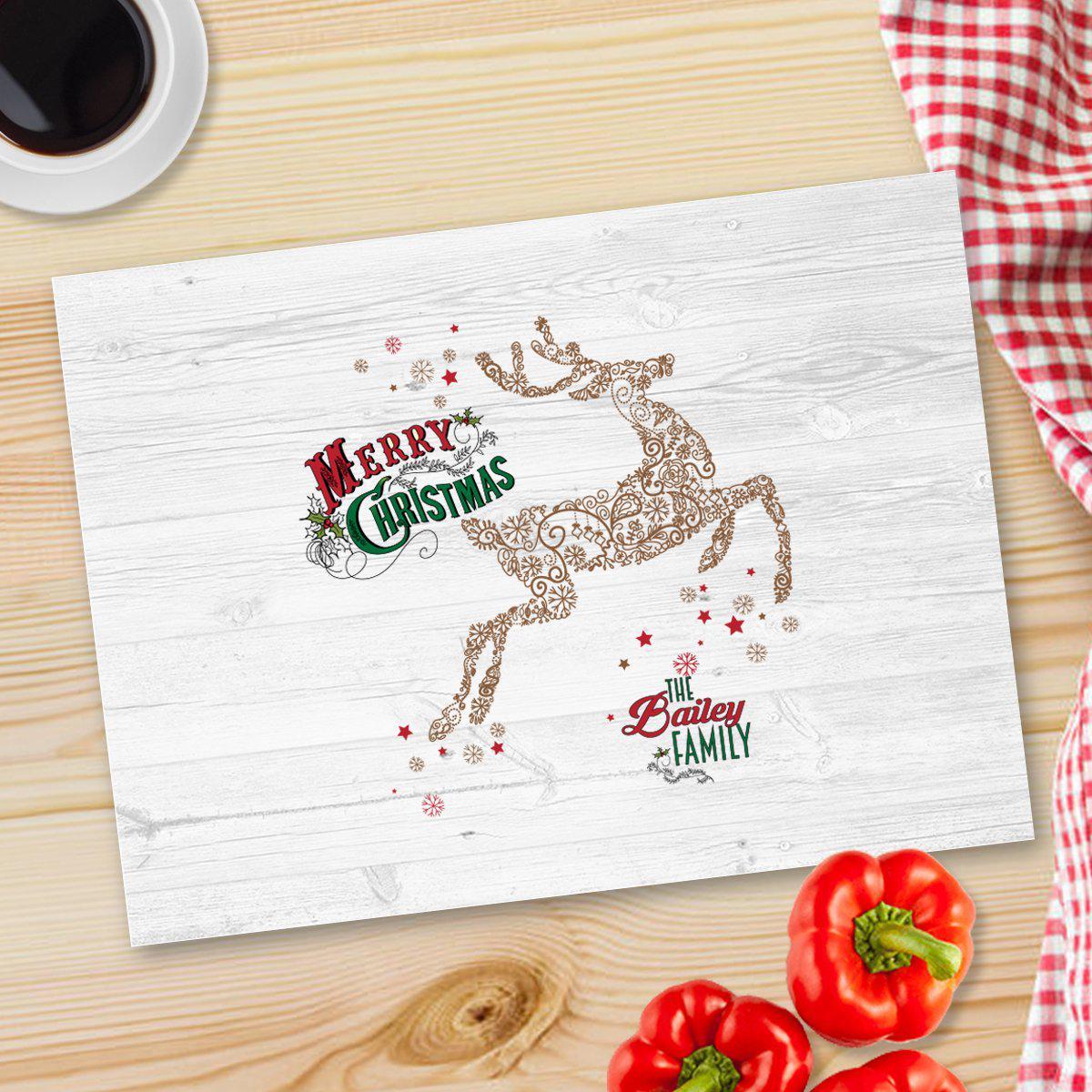 Christmas Glass Cutting Board - 12 designs