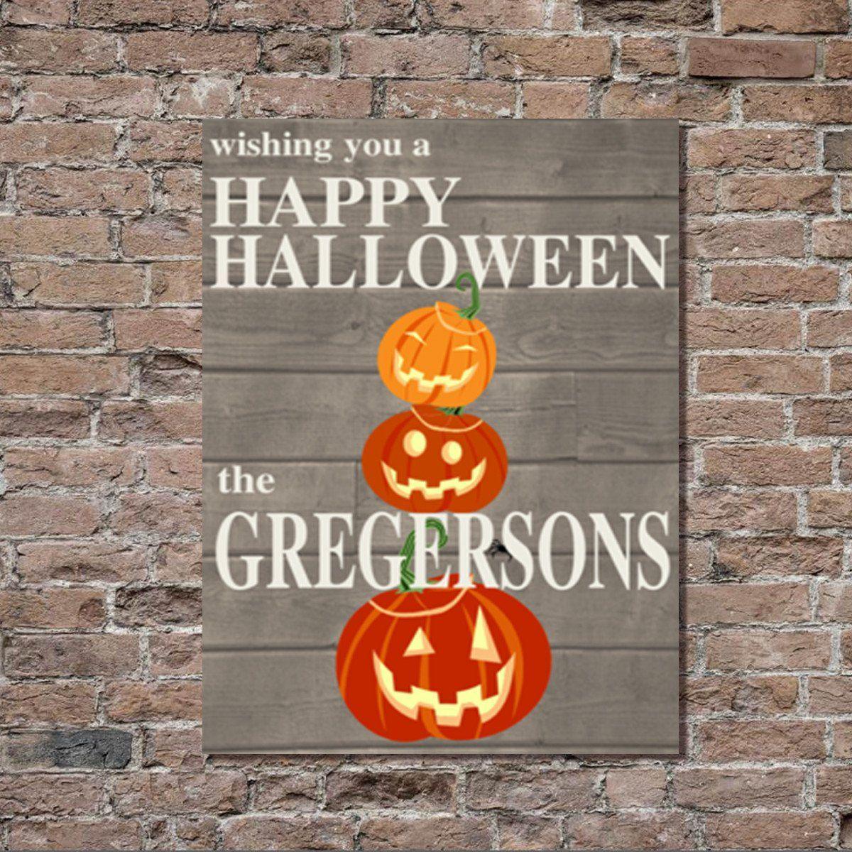 Halloween Canvas Wall Art