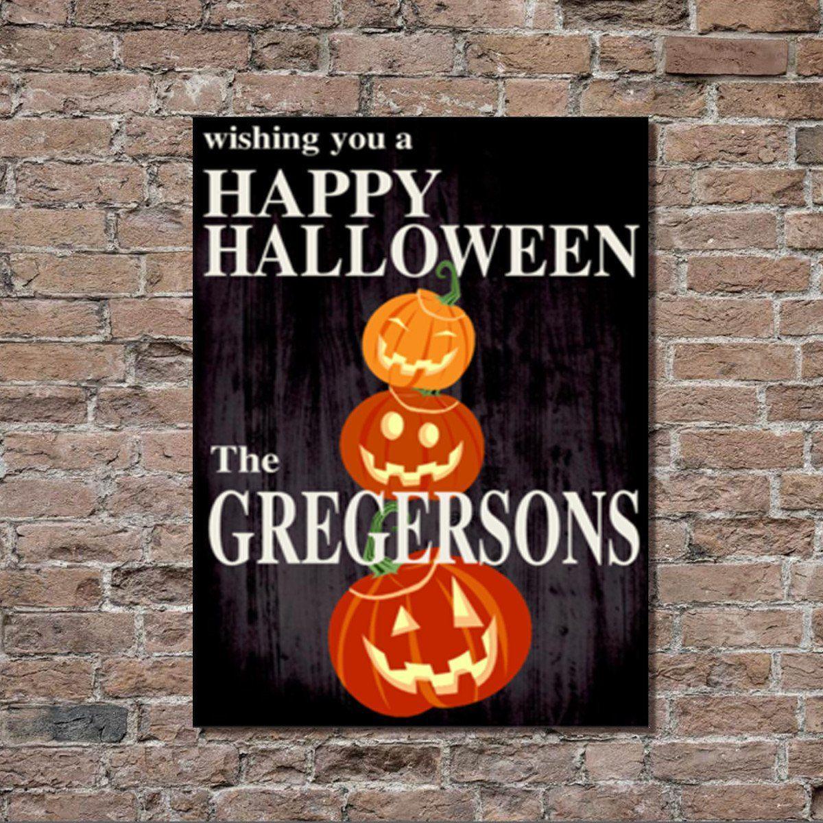 Halloween Canvas Wall Art