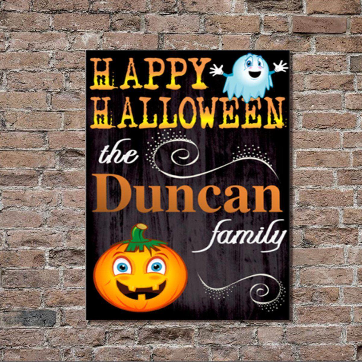 Halloween Canvas Wall Art