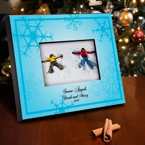 Le Bleu Snowflake Frame