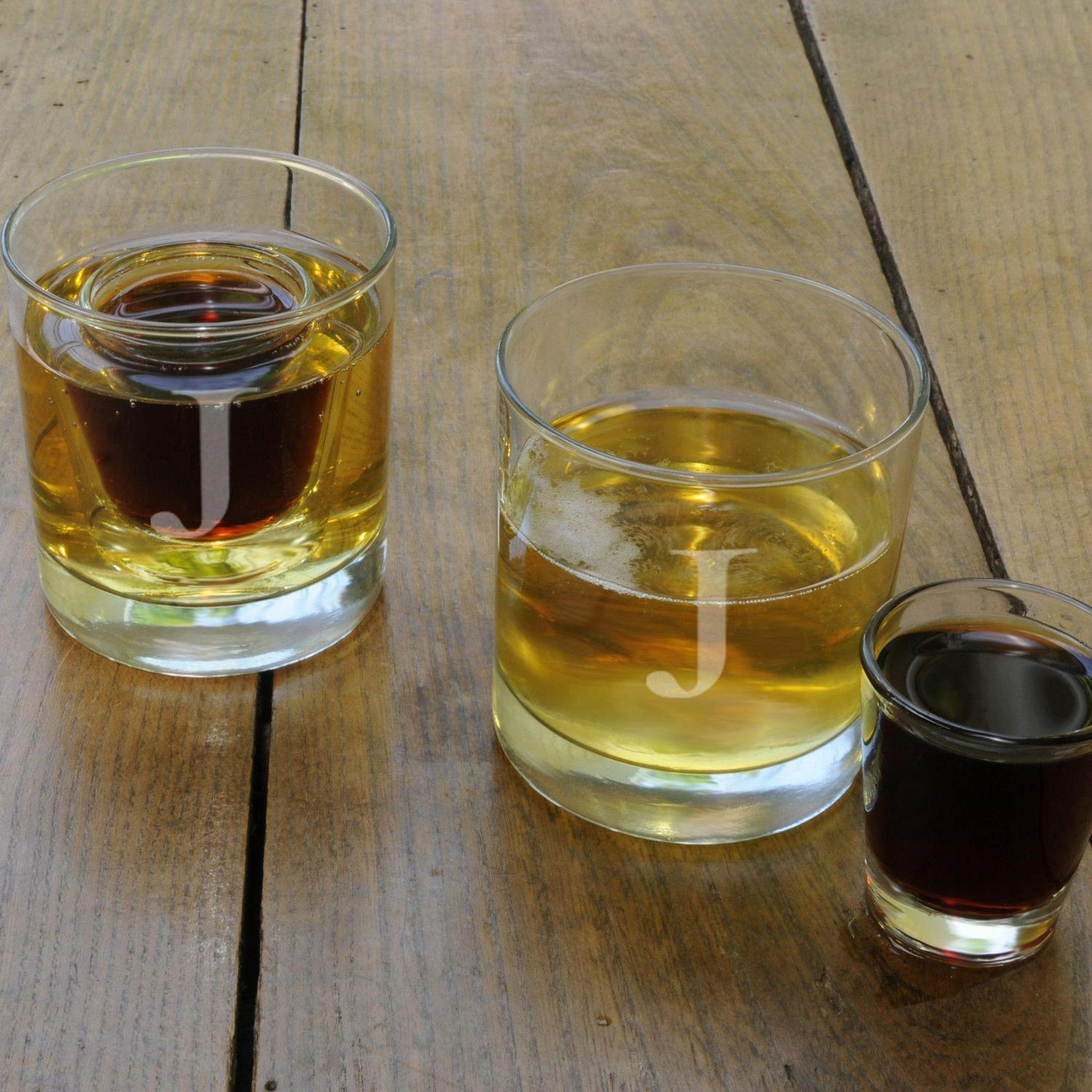 Lowball Glass Set - 2 Shot Glasses