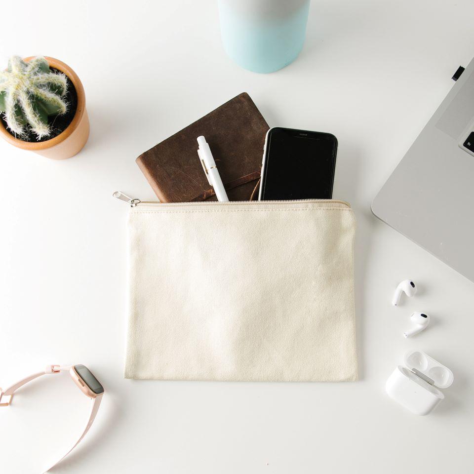 Non-Personalized Motivational Makeup Bag