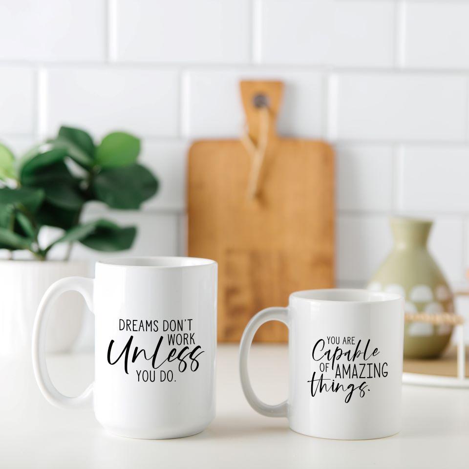 Non-Personalized Motivational Mugs