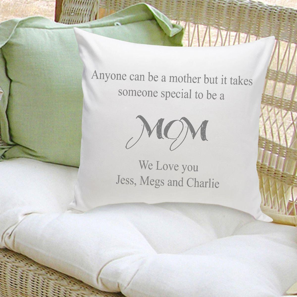 Parent Throw Pillow - Anyone Can Be A Mother