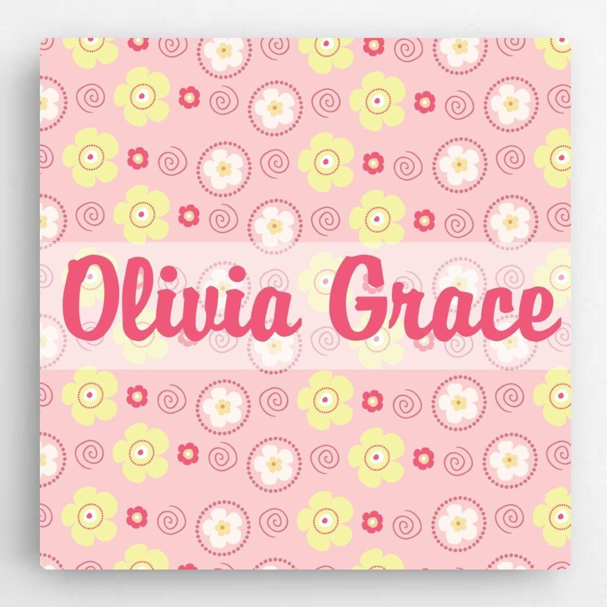 Pattern Girl Canvas Sign