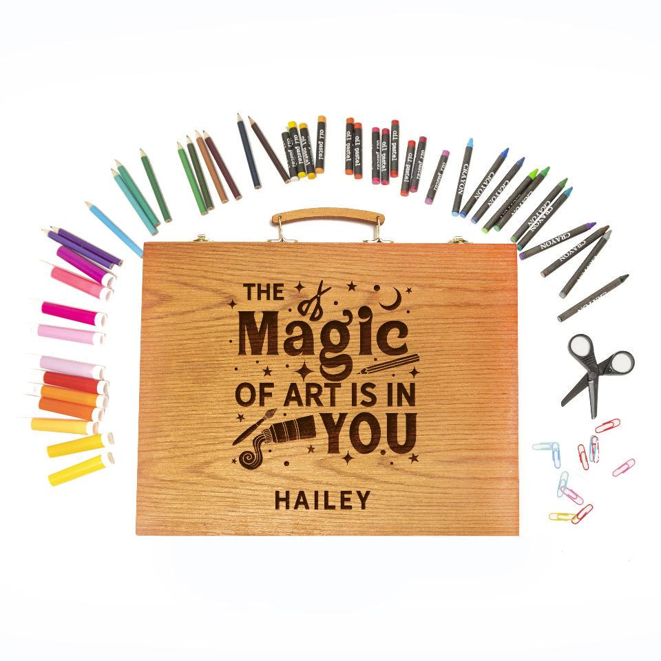 Personalized 150-piece Art Set