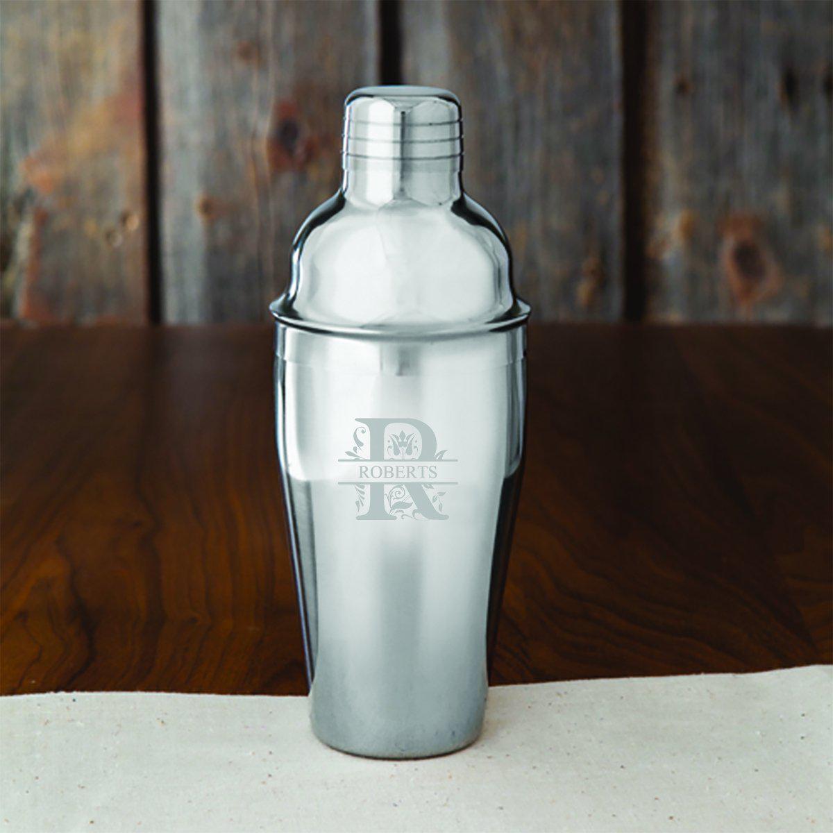 Personalized 16 oz. Stainless Steel Cocktail Shaker