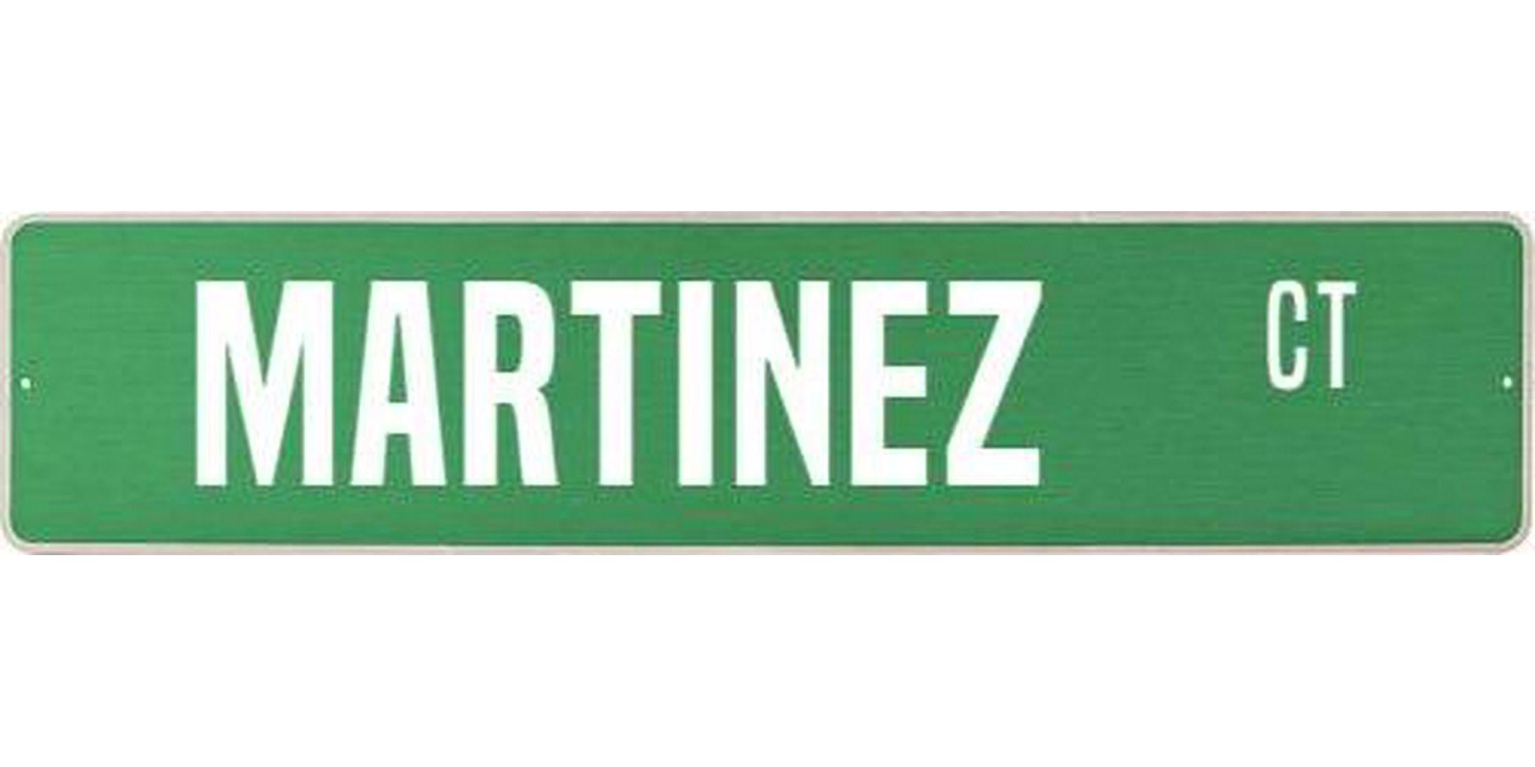 Personalized Aluminum Street Signs