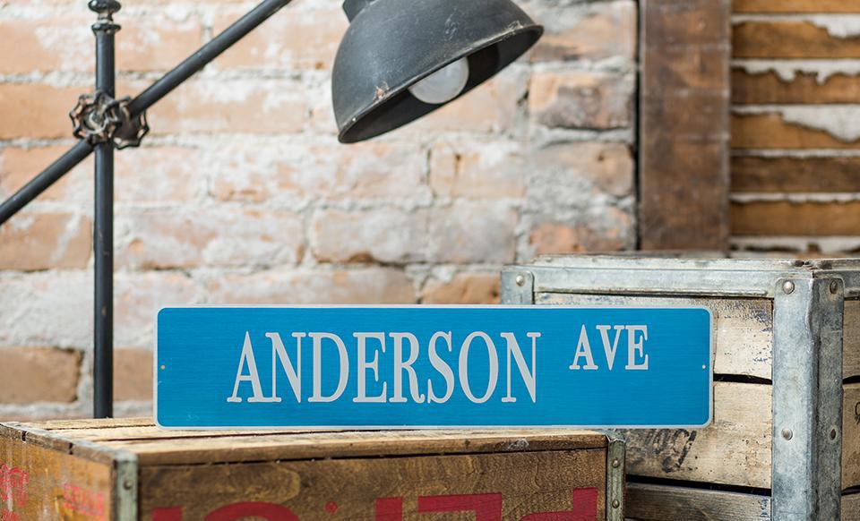 Personalized Aluminum Street Signs