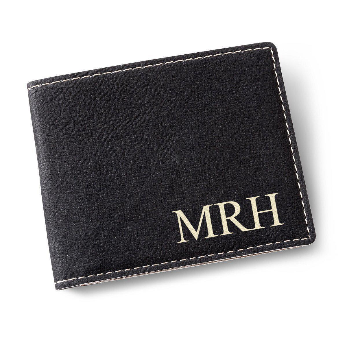 Personalized Bifold Wallet - Monogram