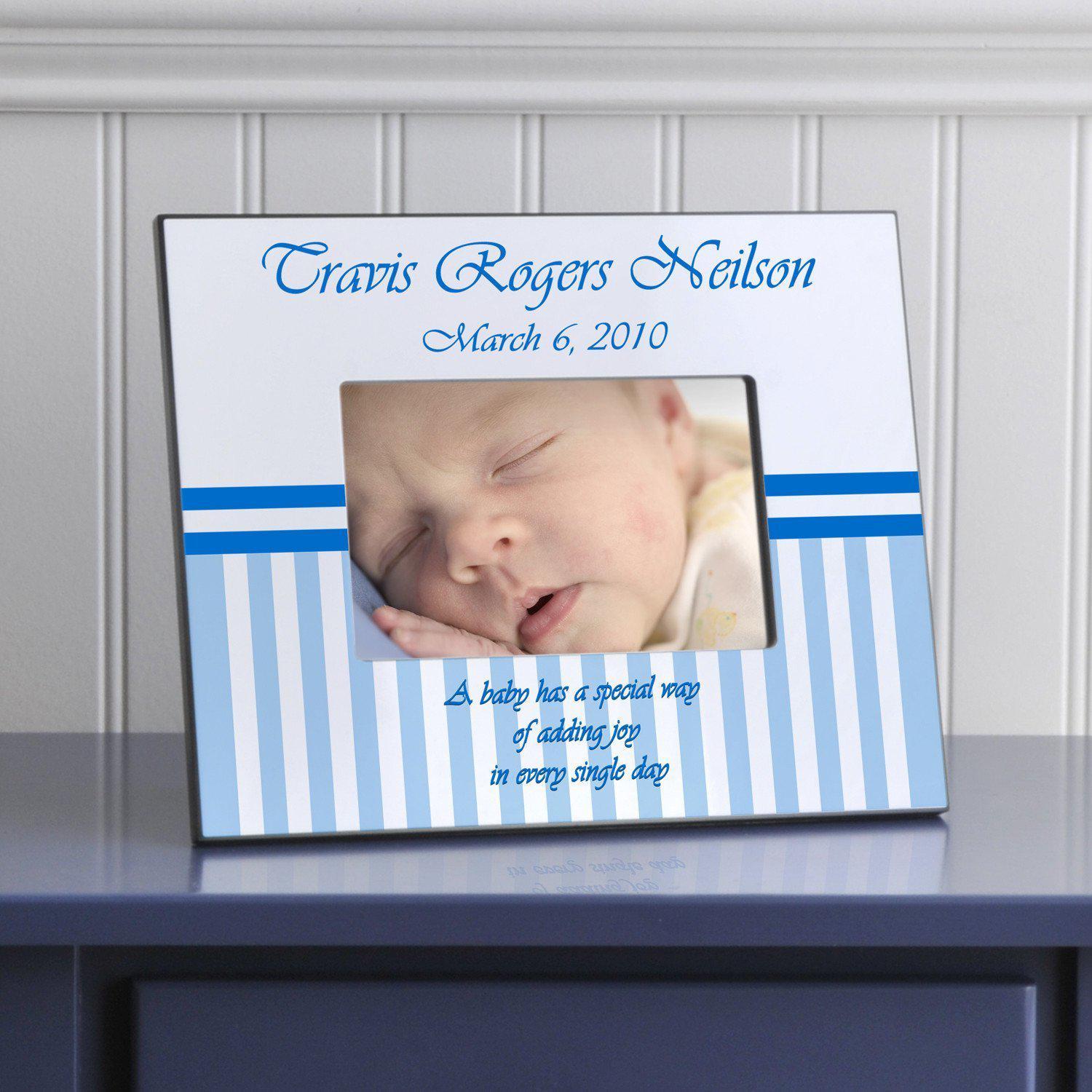 Personalized Children's Frames - Stripes