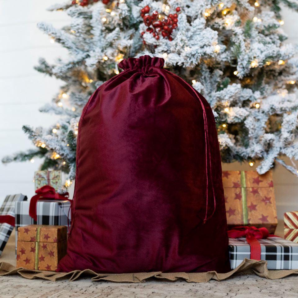 Personalized Christmas Santa Bags