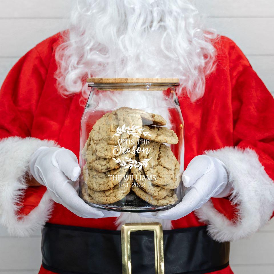 Personalized Christmas Cookie Jars