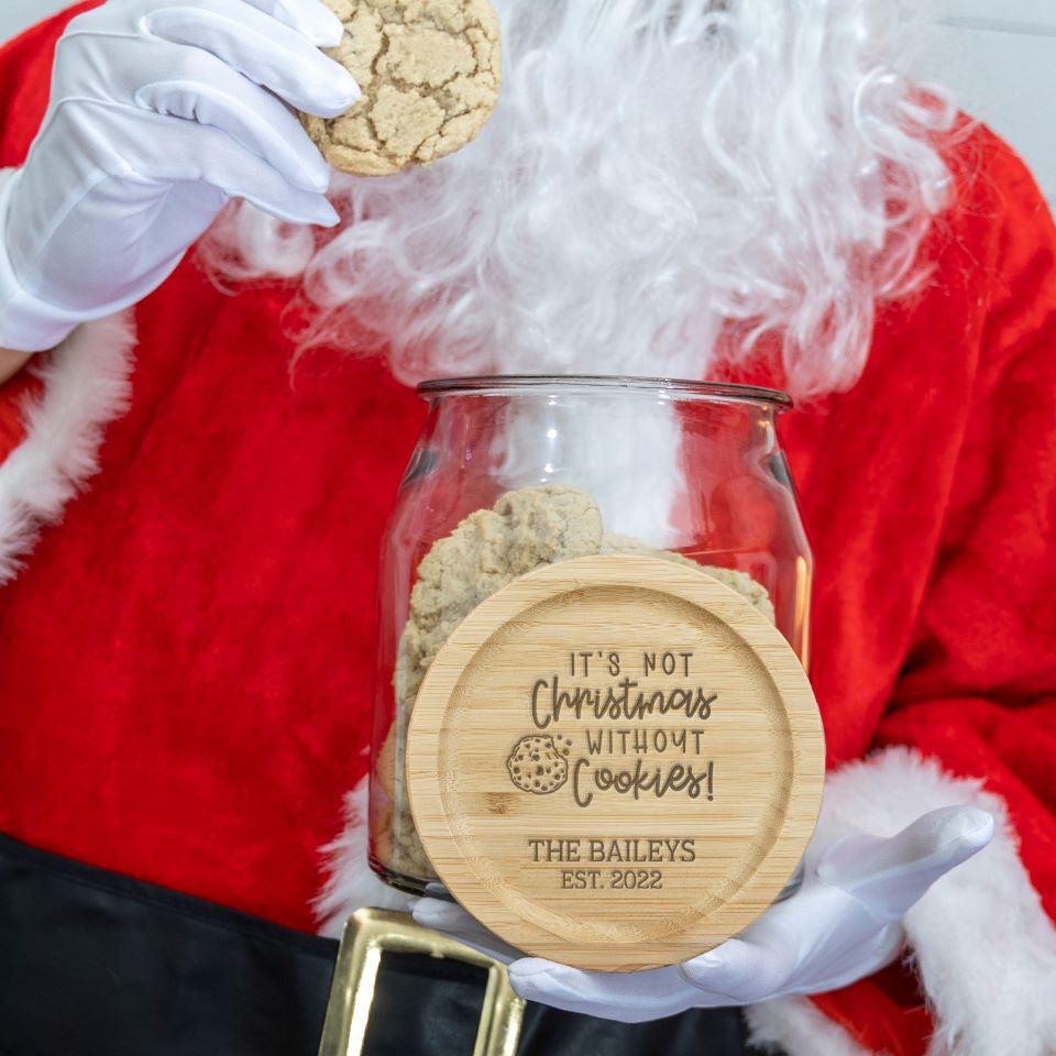 Personalized Christmas Cookie Jars