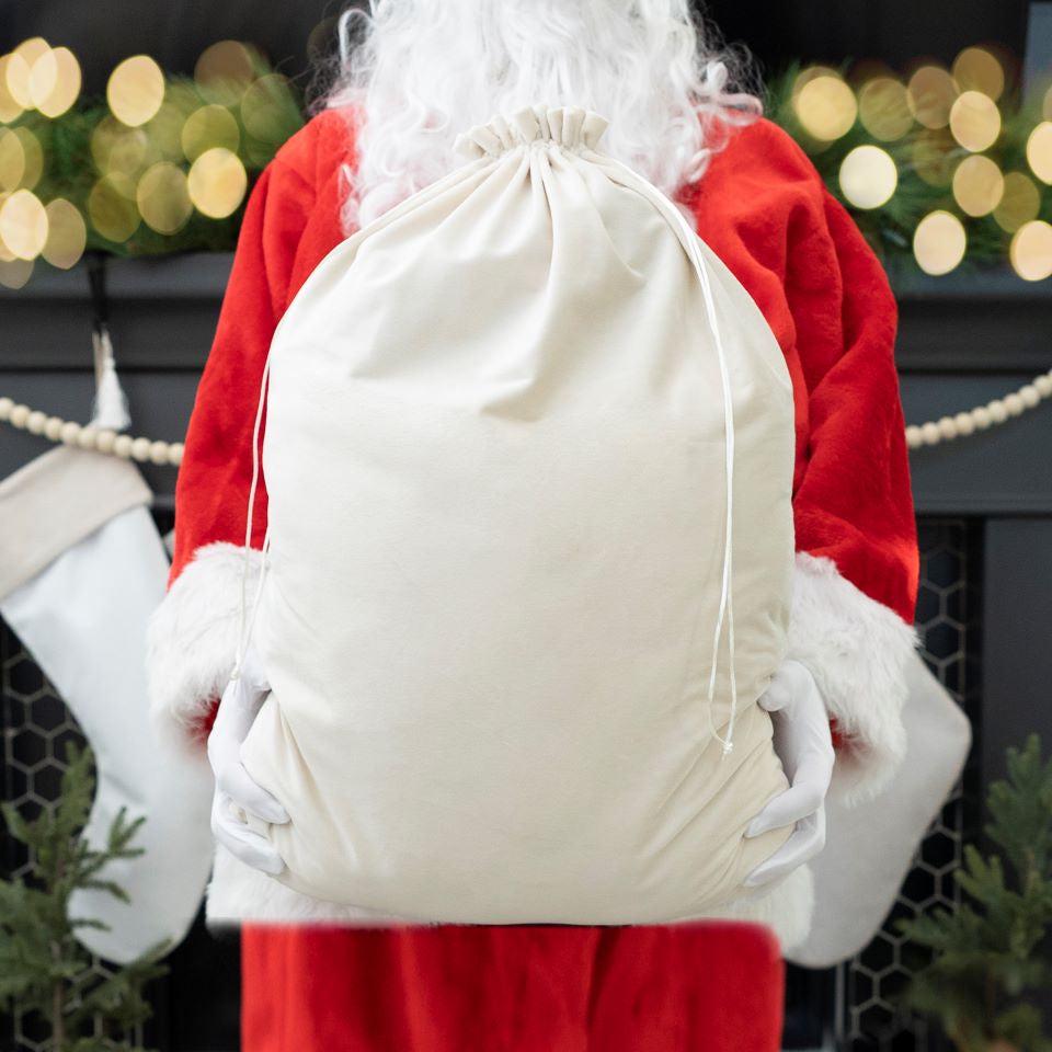 Personalized Christmas Santa Bags