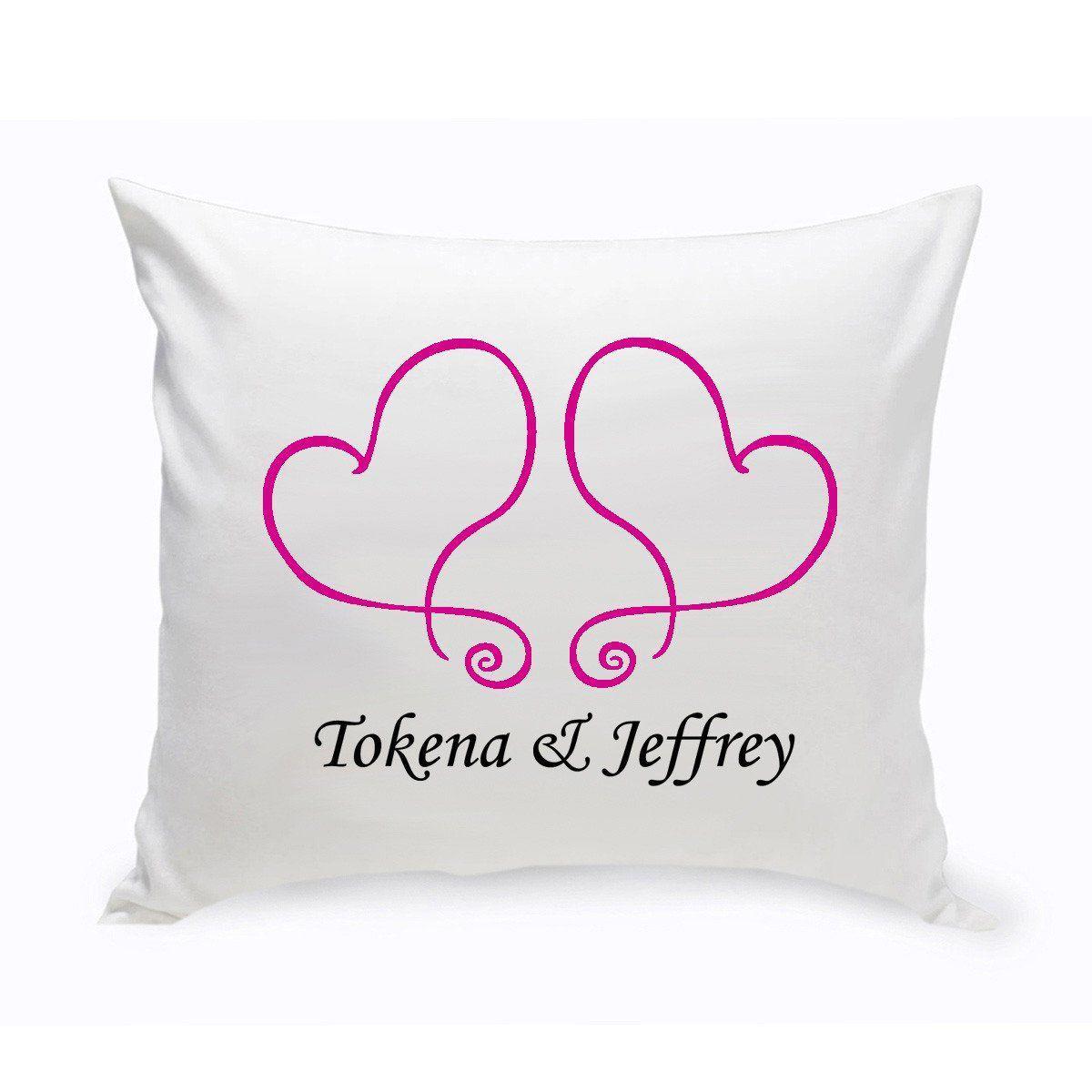 Personalized Couples Unity Throw Pillow