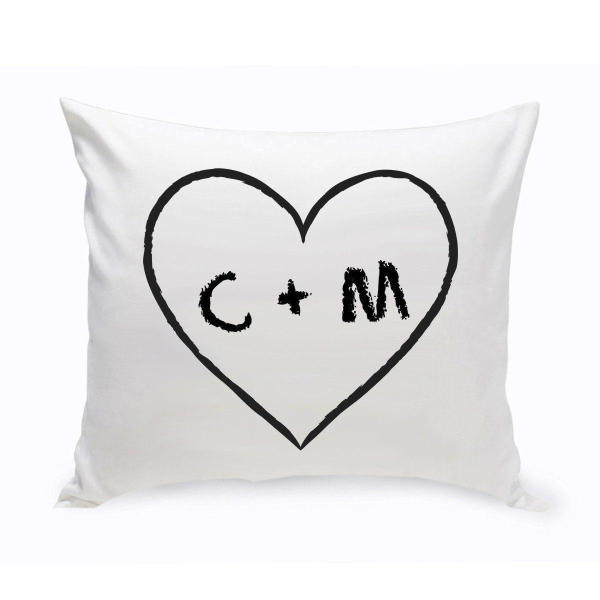 Personalized Couples Unity Throw Pillow