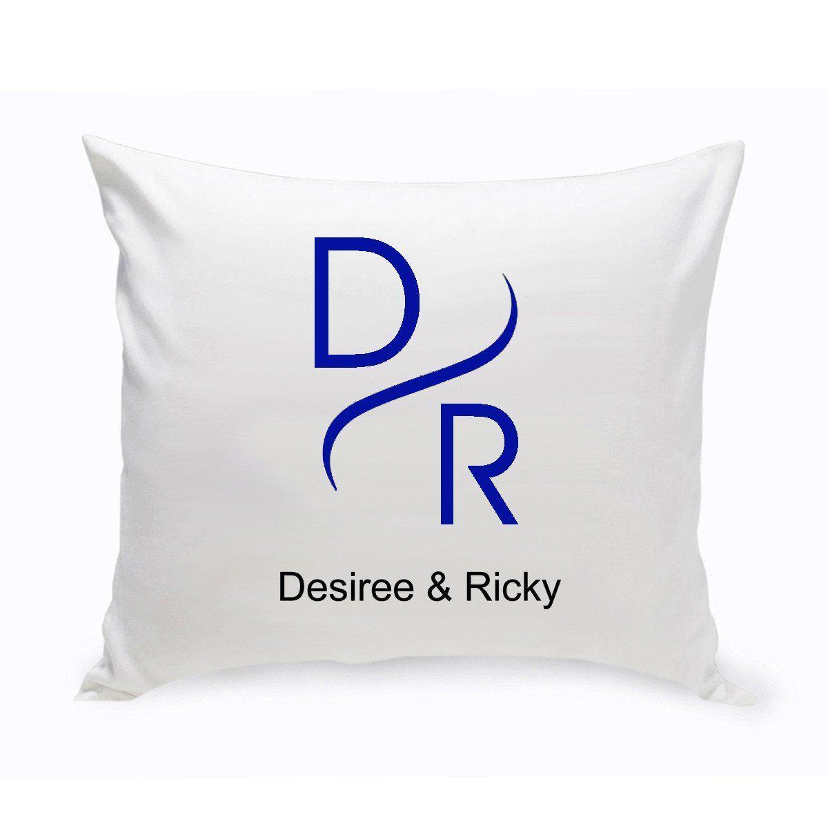 Personalized Couples Unity Throw Pillow