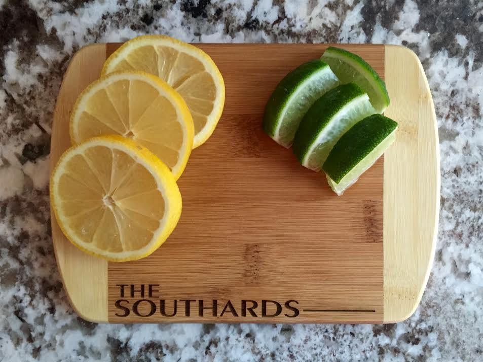 Personalized Cutting Bar Board 6x8 (Rounded Edge) Bamboo - 11 Different Designs!