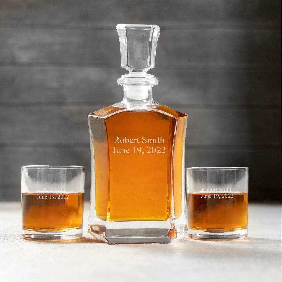 Personalized Decanter Set